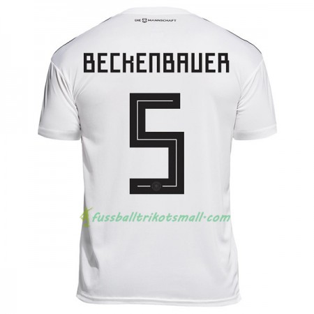 Günstige Fußballtrikots Deutschland Beckenbauer 5 WM 2018 Heimtrikotsatz kaufen